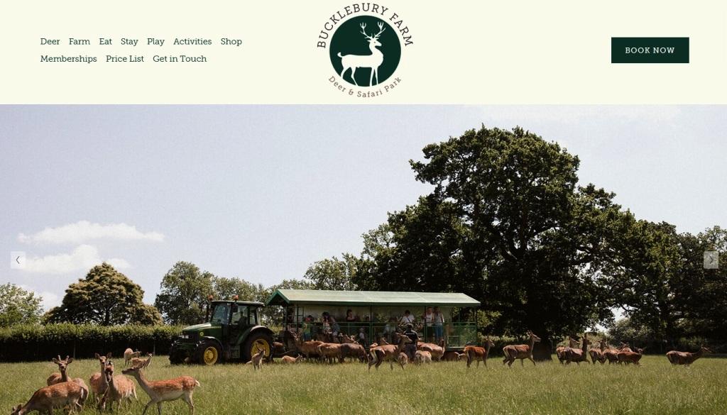 image of and link to the Bucklebury Farm website